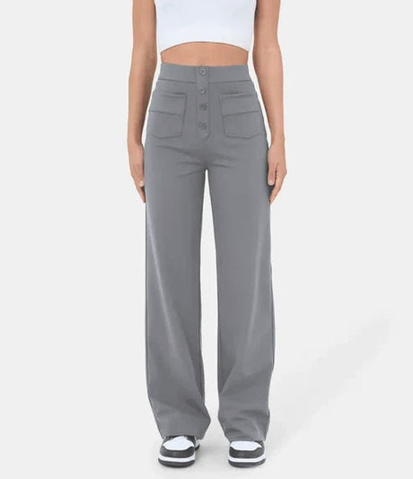 Livia™ Casual Byxor-Hemnix-Grå-S-Hemnix