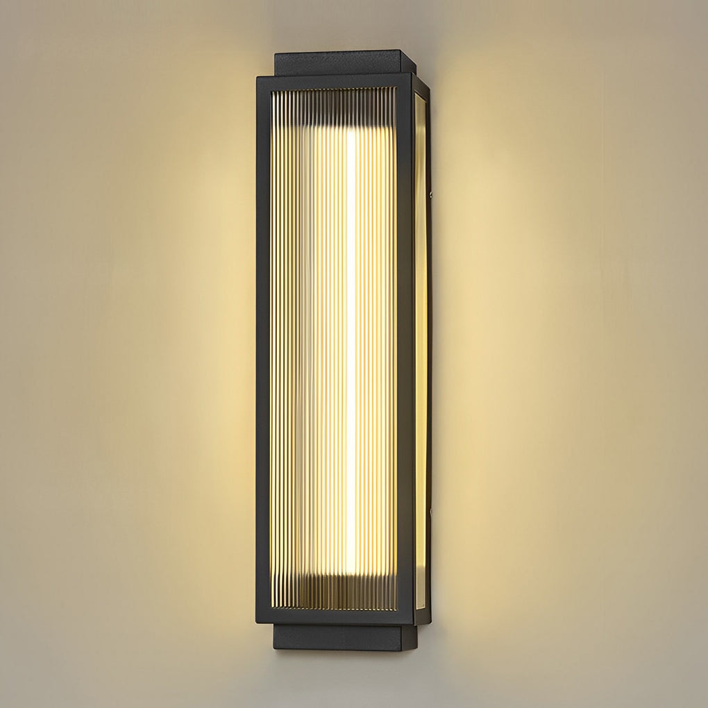 Utomhusvägglampa Modern LED Vattentät Armatur Carvallo