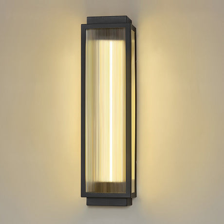 Utomhusvägglampa Modern LED Vattentät Armatur Carvallo