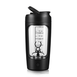 1200mAh USB-elektrisk Proteinshakerflaska 650 ml-Sällskapsspel-BB-Svart-Mixerflaska-Hemnix