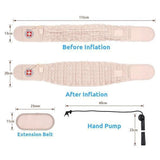 Decompressionsbälte för ryggsmärtlindring Carvallo