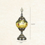 Vintage turkisk emalj järn bordslampa – tidlös One-Light Design MILA Sverige