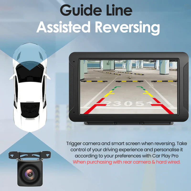 Bilstereo Touchscreen Apple Android Visningssystem Carvallo
