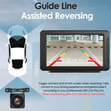 Bilstereo Touchscreen Apple Android Visningssystem Carvallo