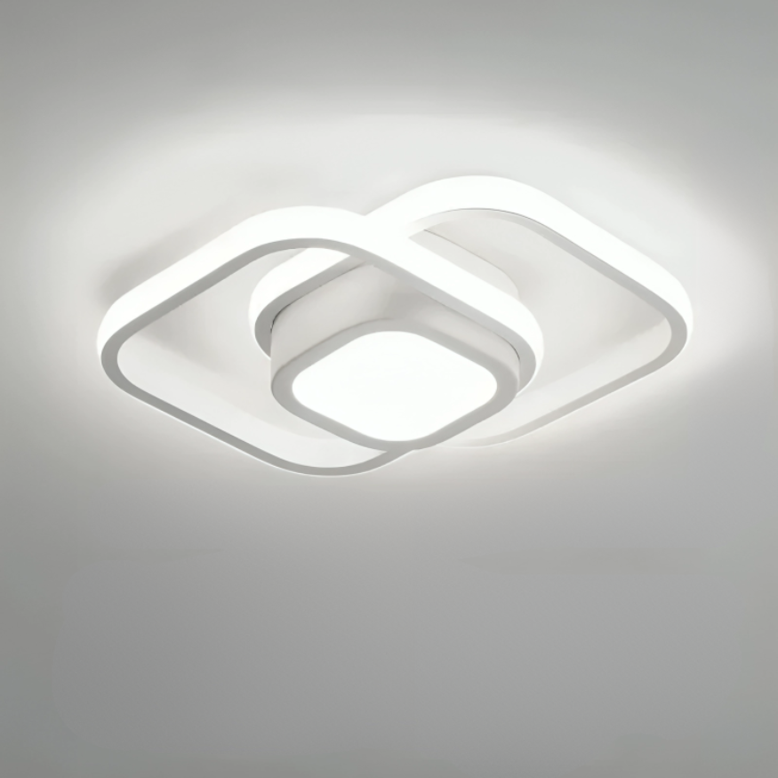 Modern LED Taklampa - 2 Ringar Kreativ Design Carvallo