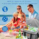 Kylväska 35L - Cool Vattentät Isolerad Väska Perfekt för Utomhusaktiviteter Carvallo