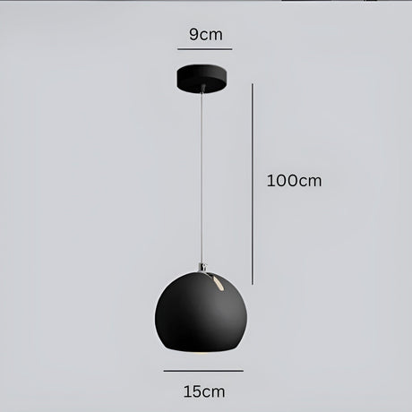 NordicBeam Light – Modern Glob LED Pendellampa Carvallo