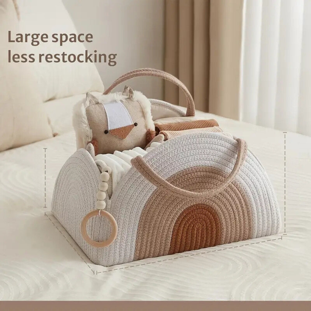 Neutral Ton Babyförvaringsorganisatör Carvallo