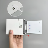 LuxWall Light - Modern återuppladdningsbar vägglampa Carvallo