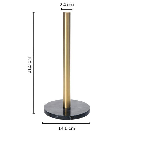 Marmor Bas Pappershanddukshållare Carvallo