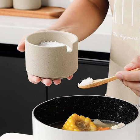 Rustik keramik kryddburkset Carvallo