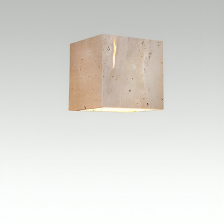 Vägglampa Travertinsten LED Upp Ner Carvallo