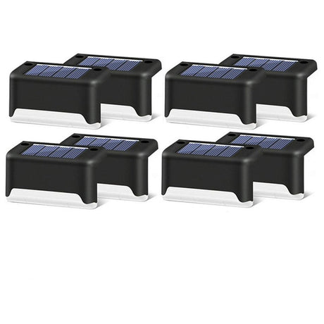 LED-Lampa för trapp/ staket-Kök-Fyndhallen-Svart-4 Pack-Hemnix