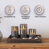 Carvallo - Realistiska flammfria ljus (inkl. fjärrkontroll) Carvallo