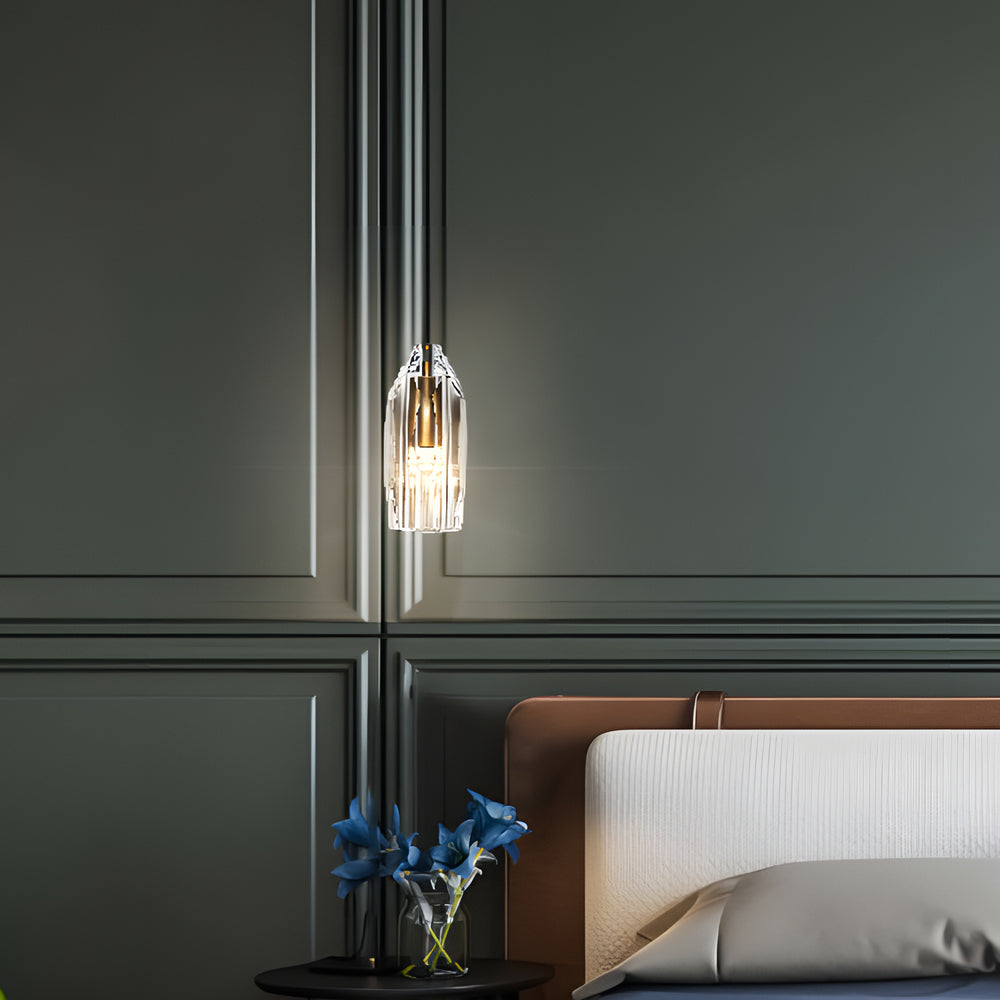 Geometrisk Taklampa med Kristallaccenter Carvallo