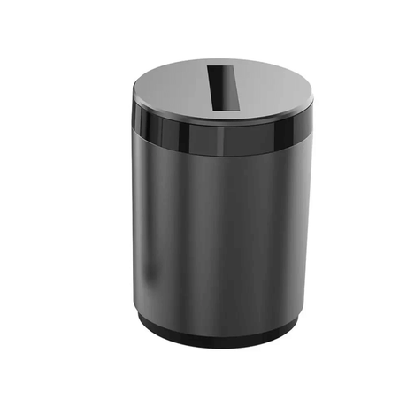 Automatisk Askkopp till Bilen-Bil-BB-Svart-Hemnix