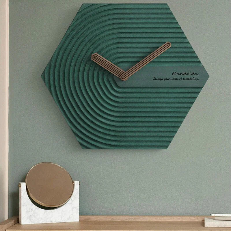 Carvallo – Modern minimalistisk väggur för vardagsrummet och stilren inredning Carvallo