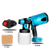 Trådlös Färgpistol 800ml 18v-Personligt-BB-Med batteri-Hemnix