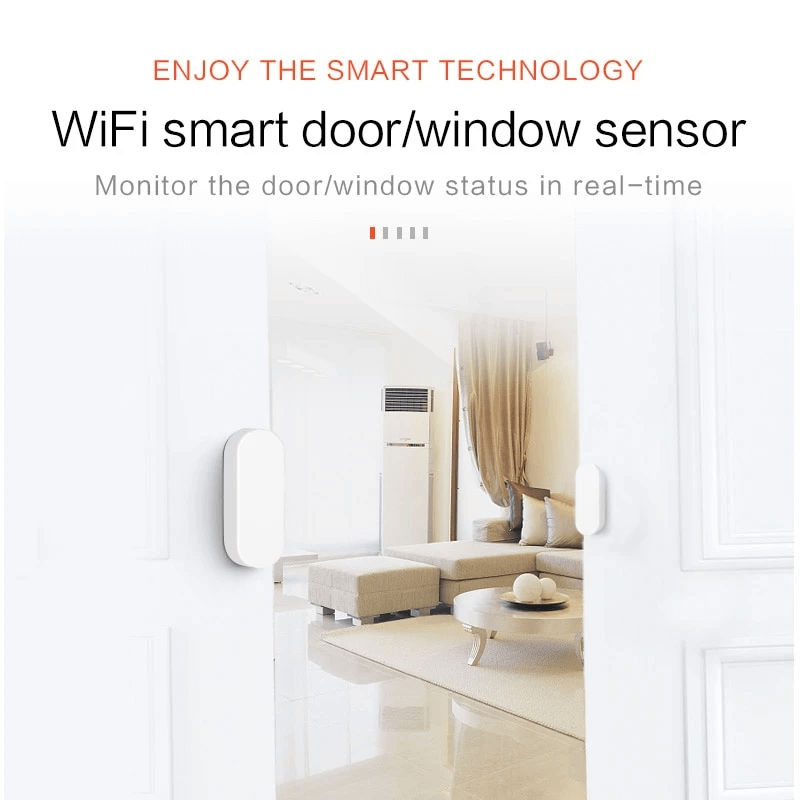 Smart Dörrsensor med WiFi och Bluetooth-Smarta Hem Dörrsensor-BB-Hemnix