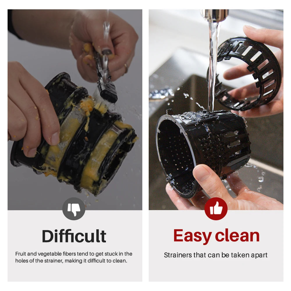 Automatisk Juicepress - Juicepress Husgerådsrester för Frukter och Grönsaker Carvallo