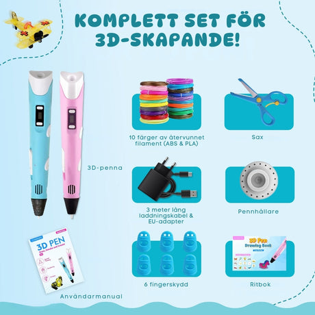 WonderPen™ 3D-penna Startpaket-Hemnix-Hemnix
