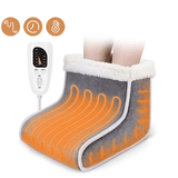 Elektrisk Fotvärme Värmekudde-Personligt-BB-Grå-Uppgraderad-Hemnix