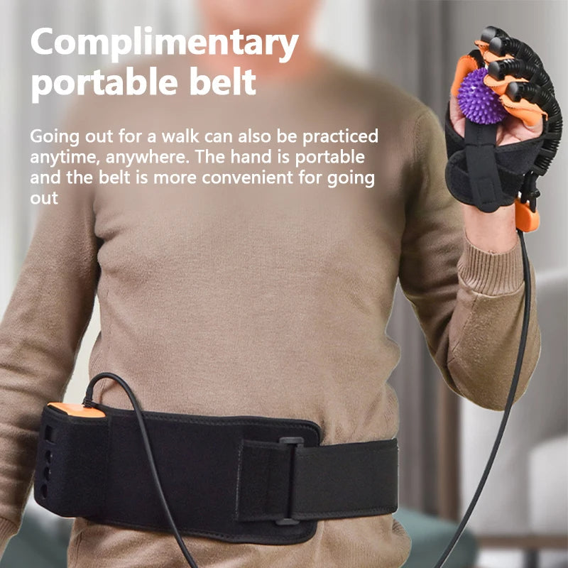 Avancerade rehabiliteringsrobothandskar - enhetsfingertränare för strokepatienter Carvallo