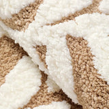 Zyphire Leaf Pattern Bath Mat Carvallo