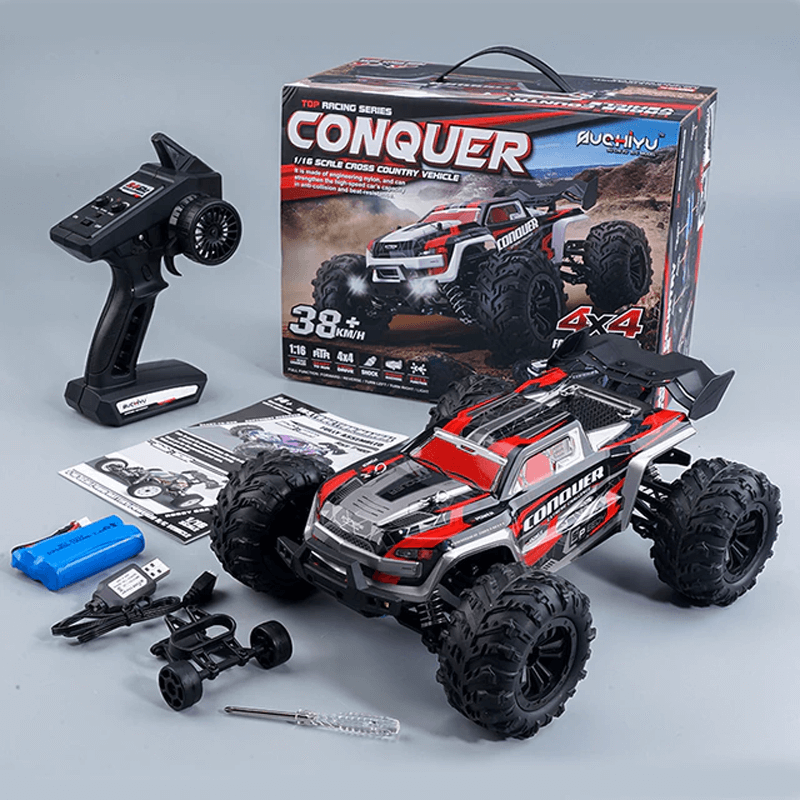 1:16 RC-Bil 50km/h – 4x4 Terränggående Monstertruck med 4WD och 2.4G Fjärrkontroll-Radiostyrt-BB-Hemnix