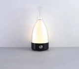 LuxeGlow - Modern Glas Bordslampa med Dimbar LED Belysning Carvallo