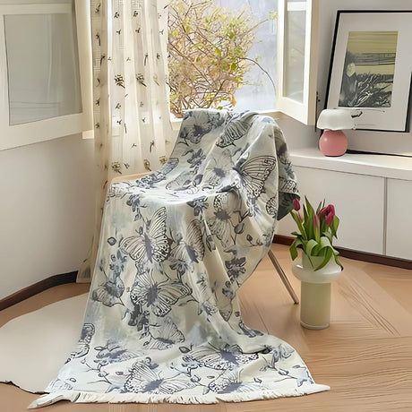 Midnight Swirls Bomullshandduk Carvallo