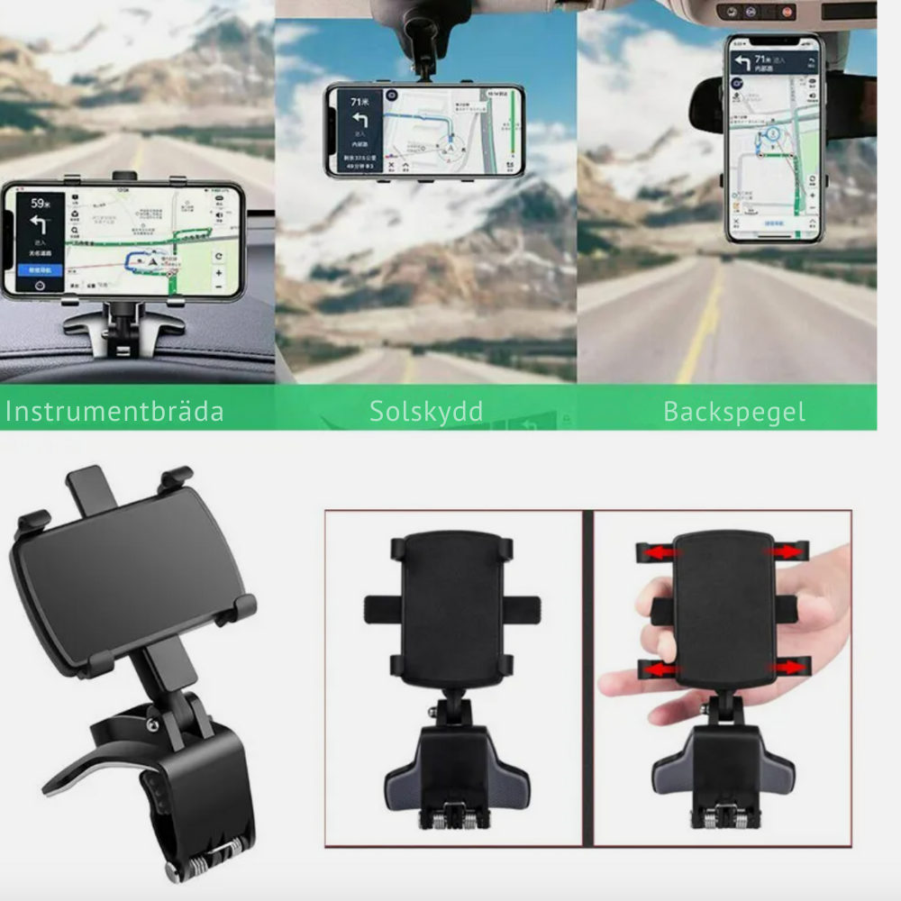 360° Bilhållare för Mobil-VaruZ-Hemnix