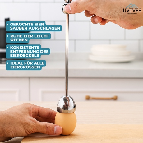 Carvallo | EggCrack Pro – Perfekt äggöppning i ett svep Carvallo