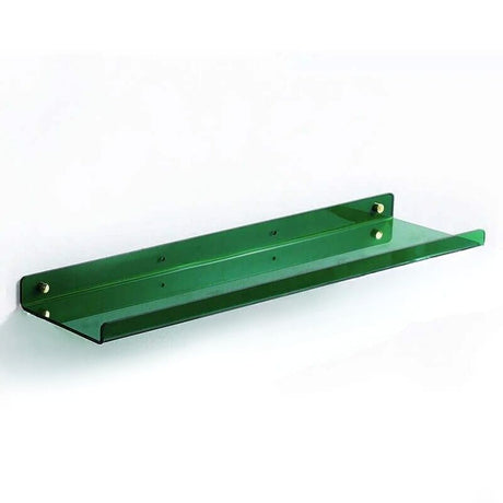 RetroCraft – Svävande utställningshylla med 80-talsinspirerad design och transparent struktur Carvallo