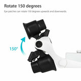 Royaleva Huvudband Head Magnifier 8 Linser LED Ljus Juwelier Glasögon Carvallo