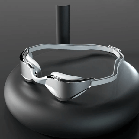 Vattentäta Simglasögon HD Vuxen-Personligt-BB-Vit/Silver-Hemnix