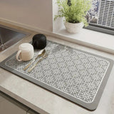 Mandala Kök Disk Torkmatta Carvallo