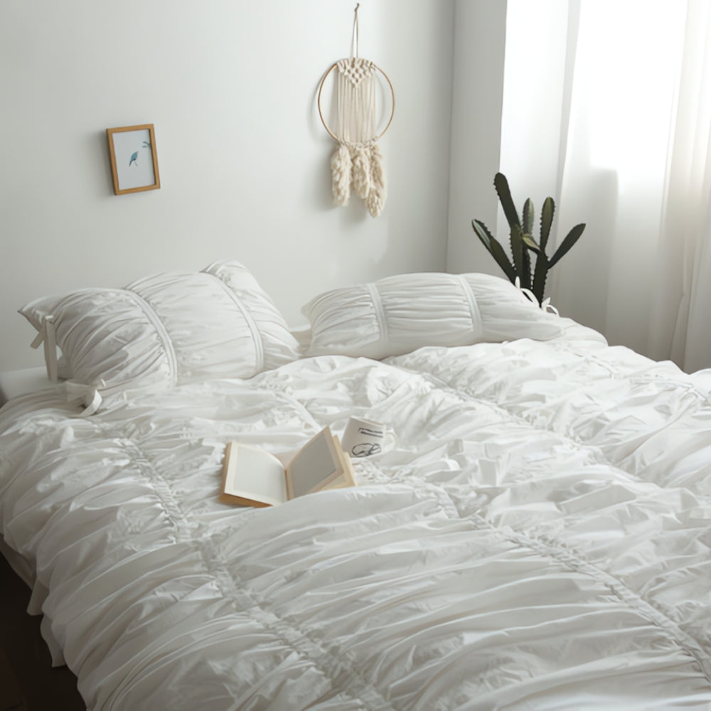 Princess Amara Volangspets Sängkläder | 4 delar Set Carvallo