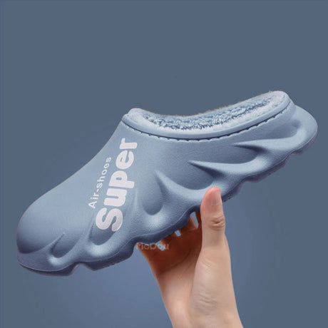 Mjuka Super Skorna Slip-on Sneakers-Personligt-BB-Tofflor-Blå-36-37-Hemnix