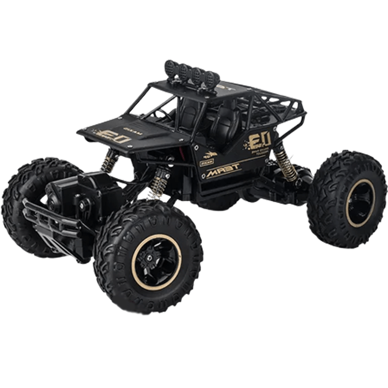 2.4GHz RC Bil med Fyrhjulsdrift – Kraftfull Off-Road Driftbil med Fjärrkontroll-Radiostyrt-BB-Liten: 28x17x12 cm-Hemnix