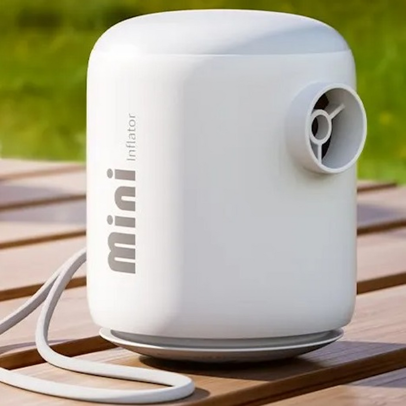 PumpMaster – Kompakt minipump med USB-C för snabb uppblåsning och tömning Carvallo