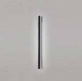 Industriell utomhus LED-vägglampa | 11,8–47,2 x 2 tum | Svart akryl lång armatur | IP65 vattentät utomhusbelysning | Brick by Brick Carvallo