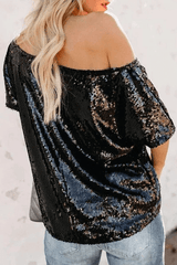 Glitter skjorta-Clothes for women-Bellasverige-Hemnix