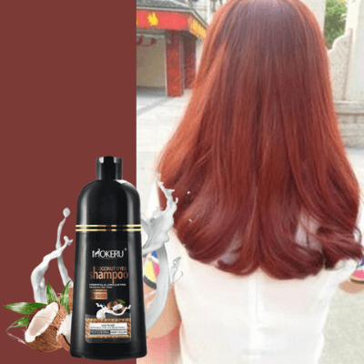 Kokosnötsolja Hairy Dye Shampoo-Beauty-Hemnix-Druv Röd-Hemnix