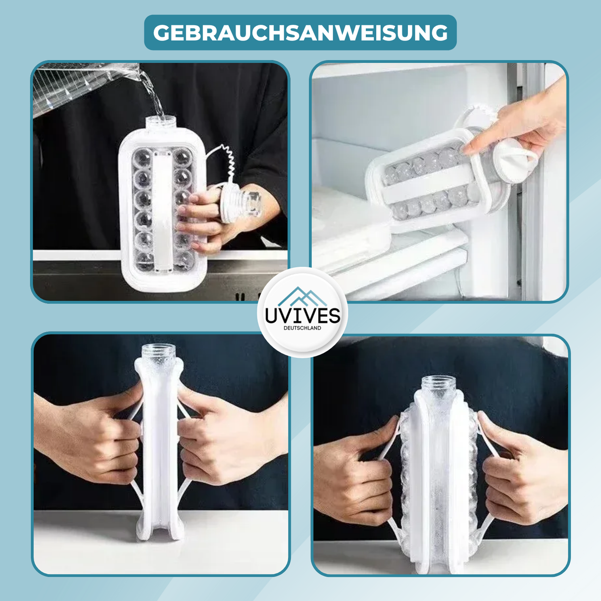 Carvallo – Den stiliga glasskule-maskinflaskan! Carvallo