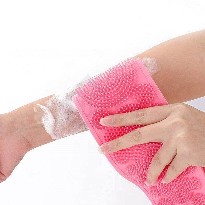 ScrubEase - Flexibel kroppsskrubbräm för djup rengöring och avkopplande duschar Carvallo