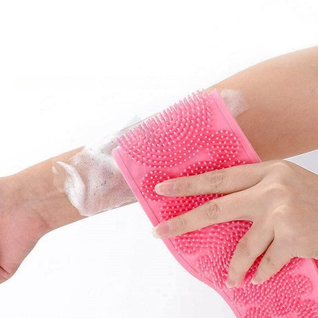 ScrubEase - Flexibel kroppsskrubbräm för djup rengöring och avkopplande duschar Carvallo