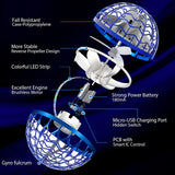 Flygande LED Boll - Flyger Som En Boomerang-Barn-BB-Hemnix