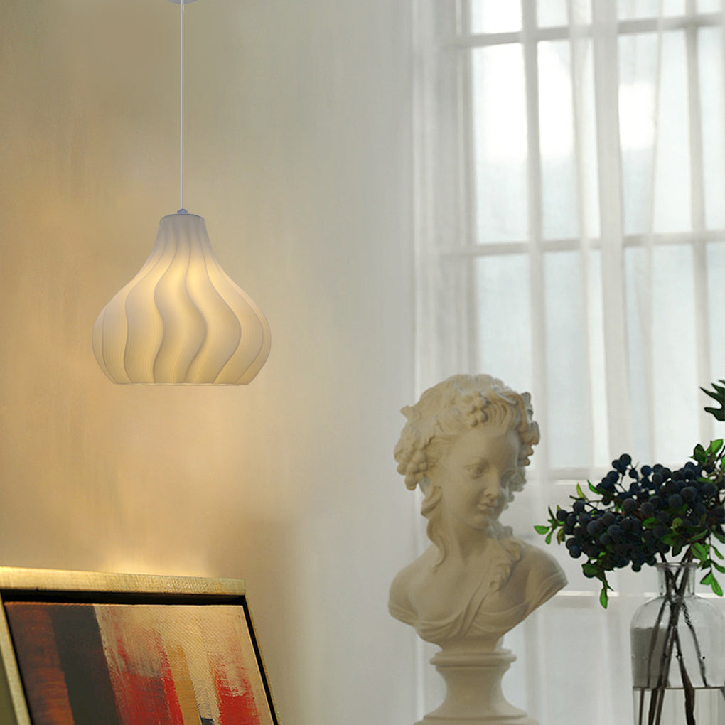 Carvallo - Stiligt dimbart LED-pendellampa med roterbart vattenvågsdesign Carvallo