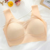ComfortMax - Plus Size Sömlös BH för Kvinnor M-5XL - Trådlös Minimizer - Push Up-Personligt-BB-Hemnix
